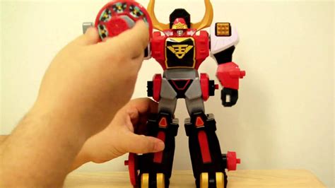 Power Rangers Samurai Bull Megazord Toy Review Youtube