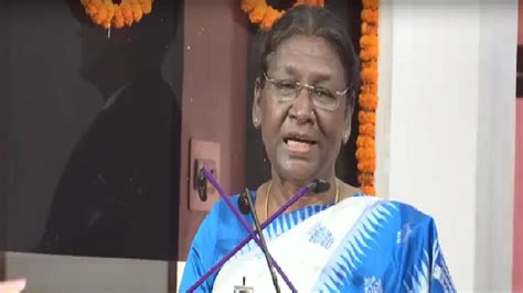 President Draupadi Murmu Will Reach Uttarakhand On Three Days Visit