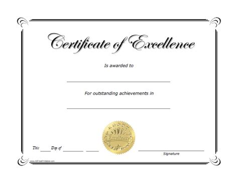 Free Printable Award Certificates 792 | Hot Sex Picture