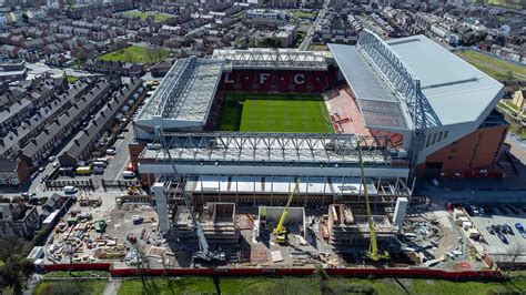 27 Photos Of Anfield Road End Timeline From Klopp Breaking Ground To