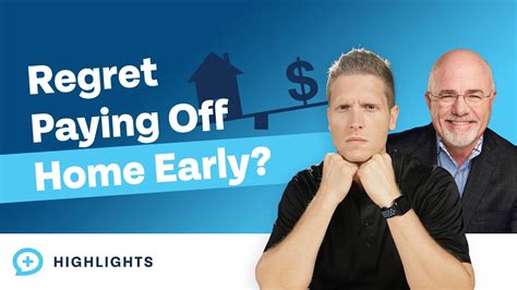 Will You Regret Paying Off Your Home Early Money Guy Reacts To Dave