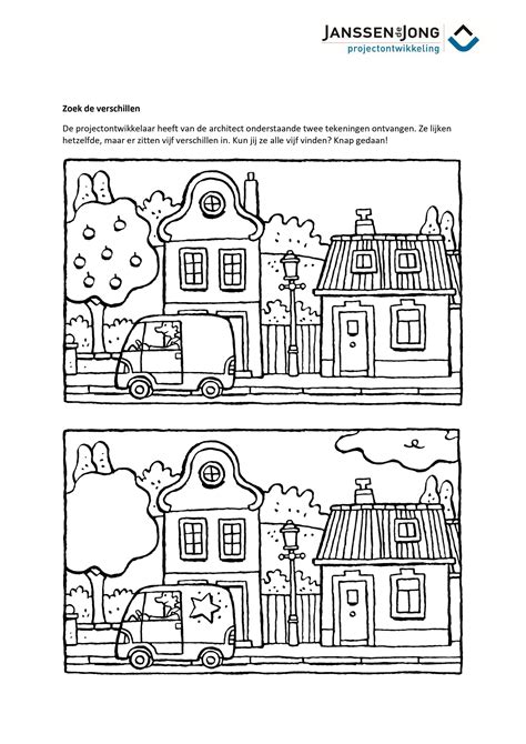 Zoek De Verschillen Janssen De Jong Projectontwikkeling