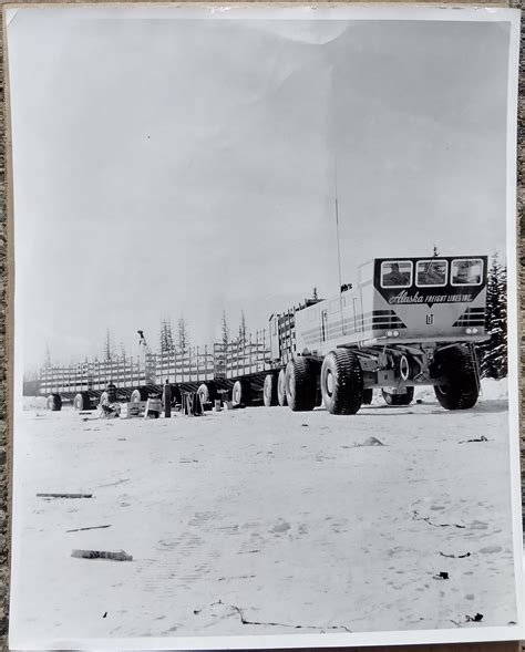 Vc 22 Alaska Freight Lines Sno Freighter Image With Gas Cylinder R G