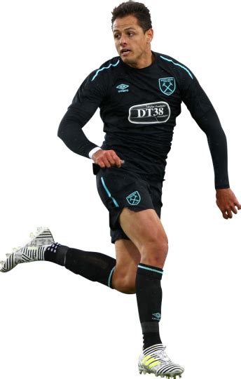 Javier Chicharito Hernandez West Ham Football Render Footyrenders