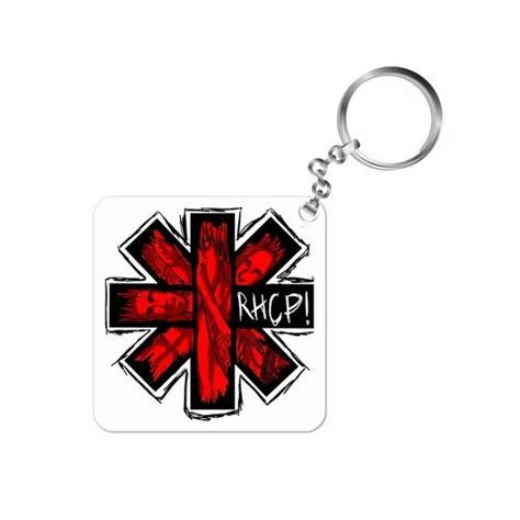 Red Hot Chili Peppers Keychain Red Hot Art Key Chains Designer Key