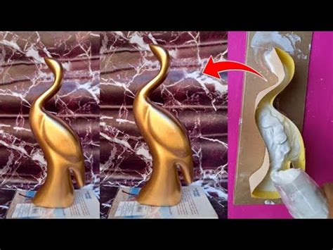 COMO FAZER ESCULTURA DECORATIVA DE GESSO E PAPELÃO FAÇA VOCÊ MESMO