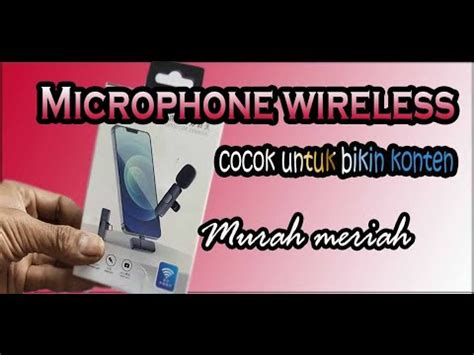 Cara Menyambungkan Microphone Wireless Ke Hp Ho To Connect A Wireless