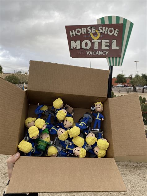 I have a set of 20 Fallout Vault Boy Bobbleheads that will be spread ...