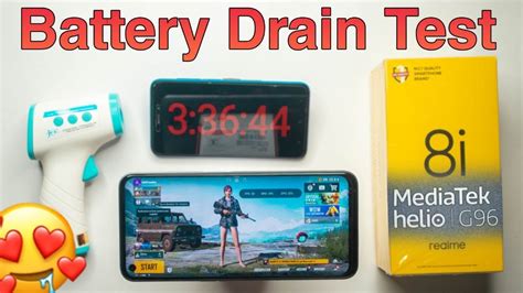 Realme I Bgmi Battery Drain Test Heating Max Graphics