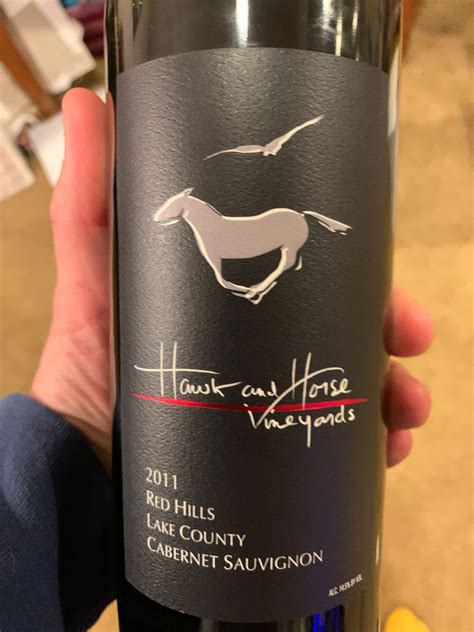 2011 Hawk And Horse Vineyards Cabernet Sauvignon Usa California