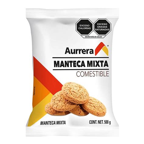 Manteca Comestible Aurrera Mixta G Walmart