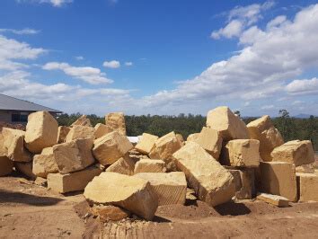 Sandstone Blocks Boulders Yangan Helidon Ipswich Toowoomba