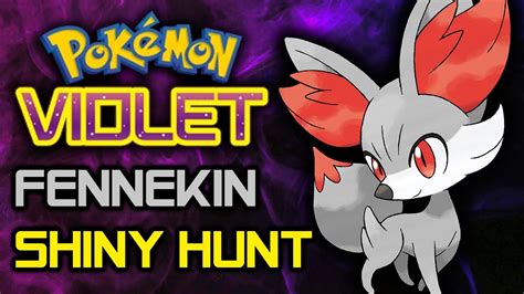 Shiny Fennekin Hunt Pokemon Violet Home Update YouTube