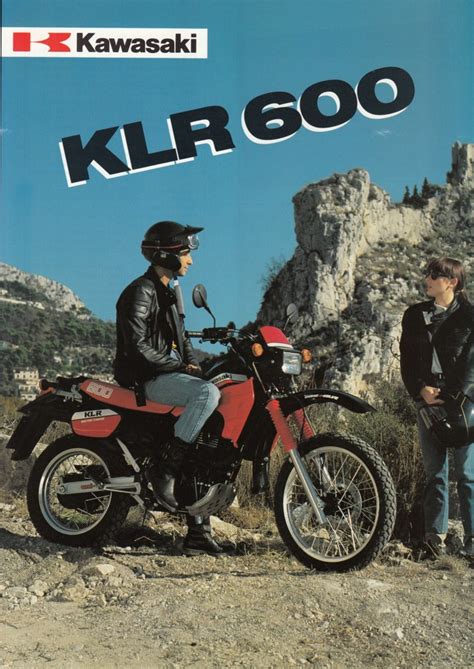 Prospekt Kawasaki Klr Prospekt Flyer Blatt Seiten