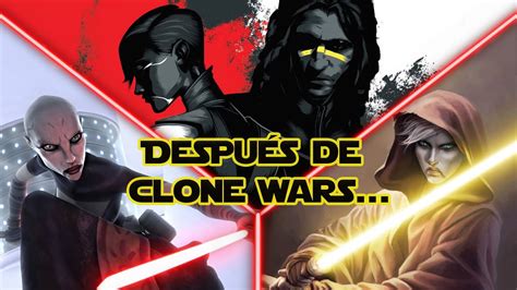 Qu Pas Con Ventress Despu S De Clone Wars Youtube