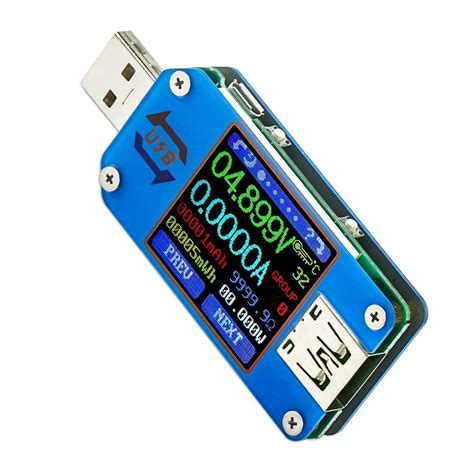 Mintata Usb C Power Meter Tester Lcd Display Type C Usb Voltage And