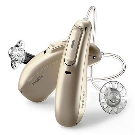 Visible Phonak Audeo Marvel M30 R Rechargeable Hearing Aid Behind The