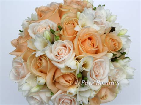 Peach Wedding Flowers | Pure Botanics