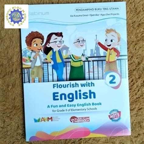 Jual BUKU FLOURISH WITH ENGLISH KELAS 2 II SD Mi KURIKULUM MERDEKA