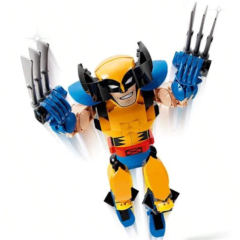 Lego Figurine De Super H Ros Marvel Wolverine Blocs De Construction