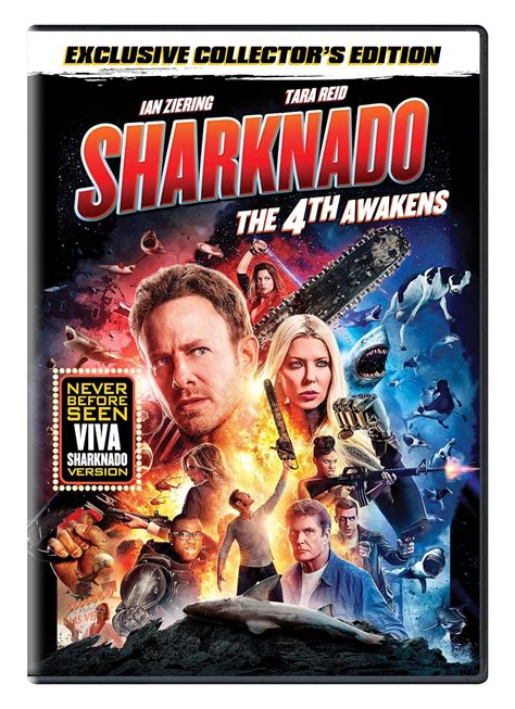 Sharknado The 4th Awakens Tara Reid Ian Ziering Gary