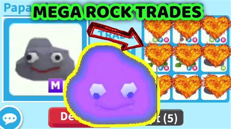 MEGA NEON ROCK Trades And Offers In Adopt Me Rich Servers