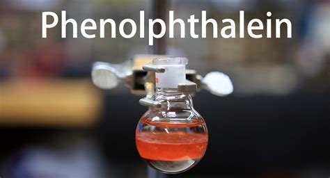 Making Phenolphthalein A Common Ph Indicator Cool Inventions How