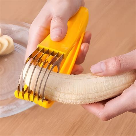 Banana Slicer Stainless Steel Banana Cutter