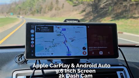 SevenTour Android Auto Apple CarPlay Car Radio With Dash Cam YouTube