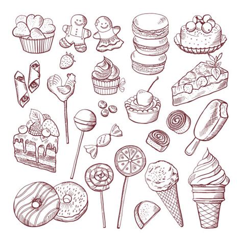 Candy Drawings Illustrations Royalty Free Vector Graphics And Clip Art