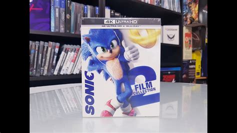 Sonic 2 Movies Collection 4k Steelbook Unboxing YouTube