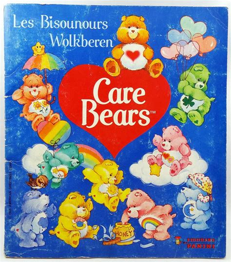 Care Bears Panini Sticker Collector Book Care Bears Complete