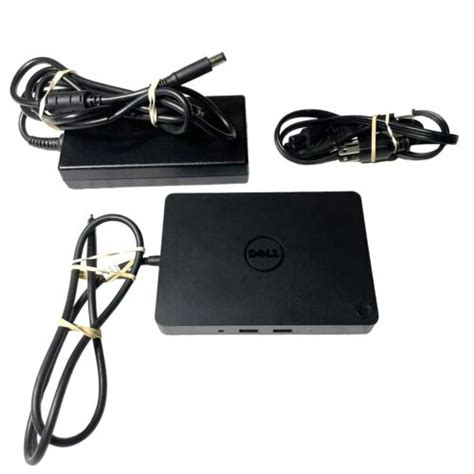 Dell Wd15 K17a Usb C Docking Station K17a001 Dock 180w Ac Adapter 5fddv Working Ebay