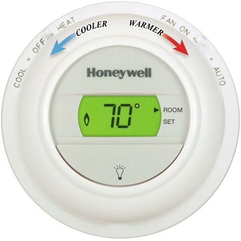 Honeywell T8775c1005 Digital Round Non Programmable Thermostat Wholesale Home