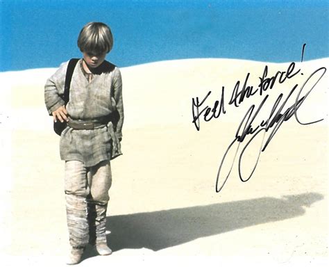 The Phantom Menace Star Wars Autograph Collection