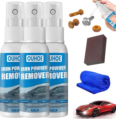 Amazon Ouhoe Iron Powder Remover OUHOE Rust Removal Spray Multi