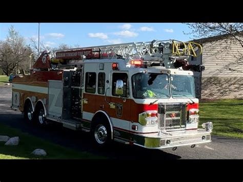 Saginaw Township MI FD Q 3 Responding COMMERCIAL STRUCTURE FIRE YouTube