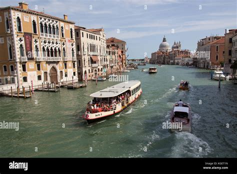 City Of Venice Italy Venices Grand Canal With The Palace Of Palazzo