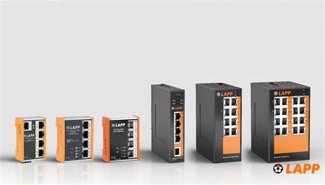 Lapp Lanza Los Nuevos Switches Etherline Access Para Altas Velocidades