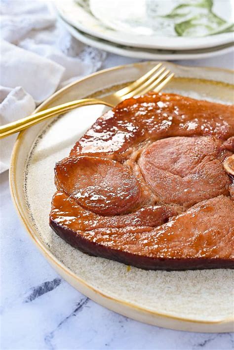 Glazed Ham Steak | Recipe by Leigh Anne Wilkes