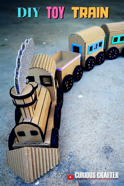 DIY Cardboard Electric Train Step By Step Guide To Creating A