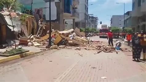 Dos Terremotos Sacuden Ecuador El Diario Vasco