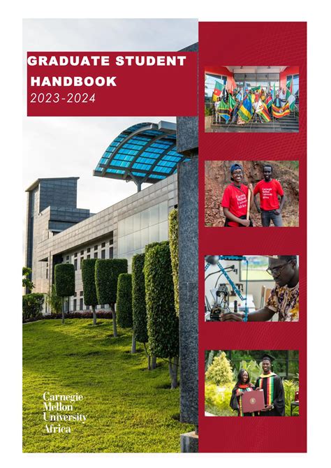 CMU-Africa Graduate Handbook: 2023-2024 by CMUEngineering - Issuu