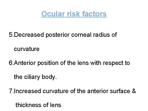 Primary Angle Closure Glaucoma Dr Ajai Agrawal Associate