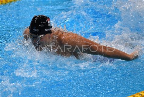 Renang Final 100 Meter Gaya Kupu Kupu Putra Antara Foto