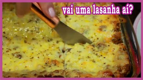 Lasanha Feita Com Miojo FÁcil De Fazer E Deliciosa Cortesdadeia Youtube