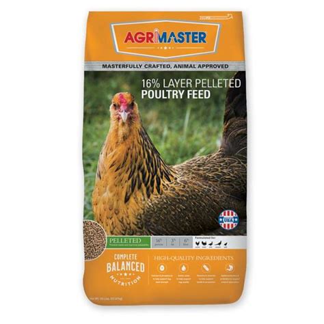 Agrimaster Layer Pelleted Poultry Feed Lb Bag Blain S