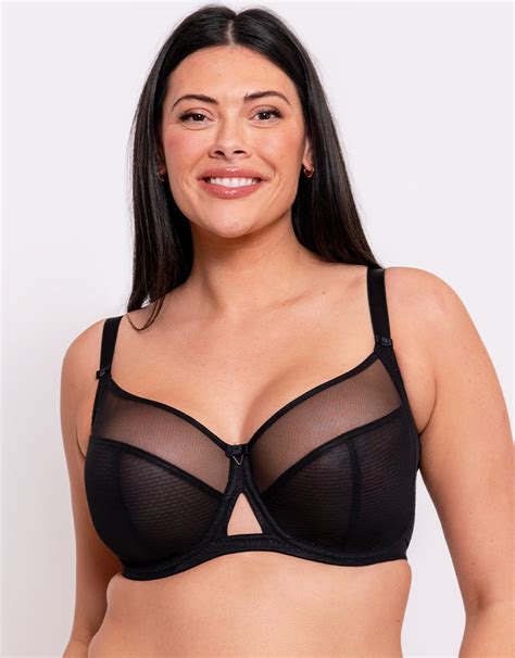 Curvy Kate Victory Black Balcony Bra Curvy Kate Uk