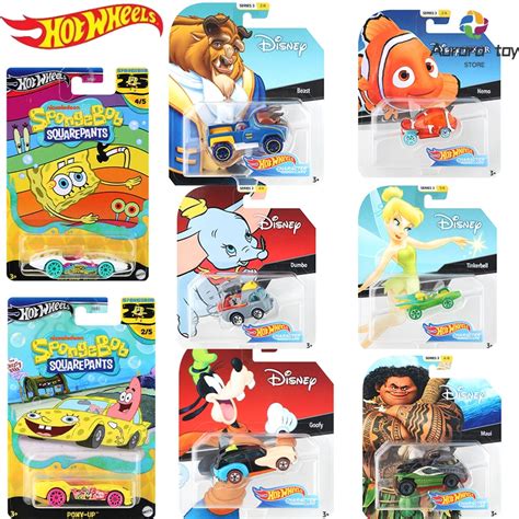 Hot Wheels Modelo De Coche Cl Sico De Disney Serie Tem Tica De Personajes Aleaci N