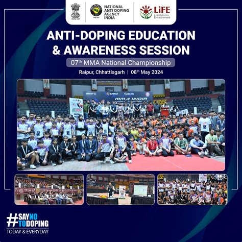 Nada Indias Anti Doping Awareness Session Nada India